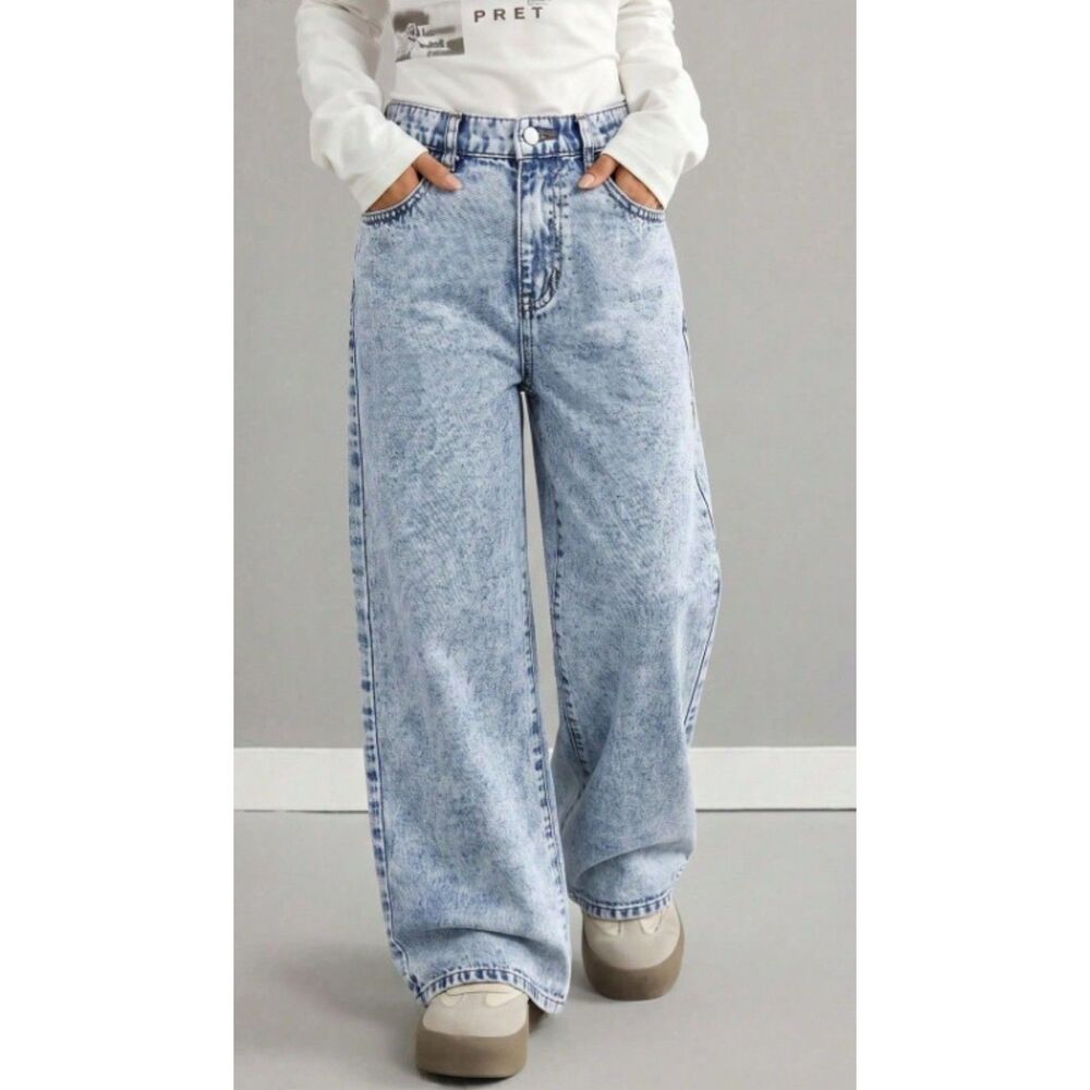 NEW Denim Sz 9 Casual Wear Relaxed Fit Wide Leg Jeans DISCLOSURE